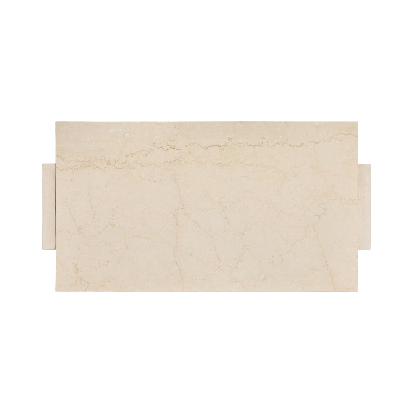 Rizza Marble Rectangle Coffee Table - Cream