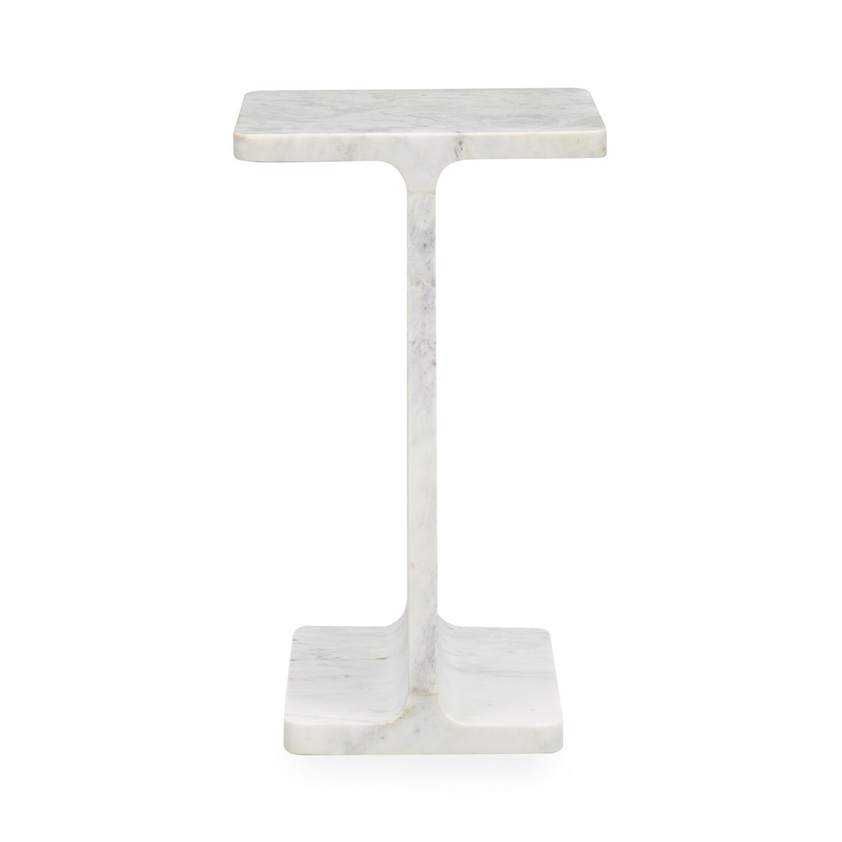 Delaney Marble Rectangle Accent Table