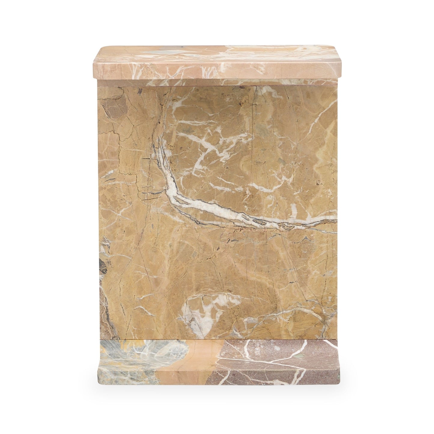 Delaney Marble Rectangle Accent Table