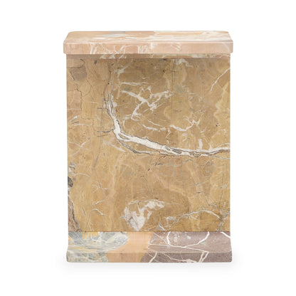 Delaney Marble Rectangle Accent Table