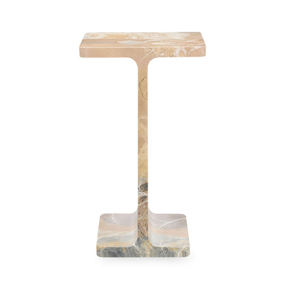 Delaney Marble Rectangle Accent Table