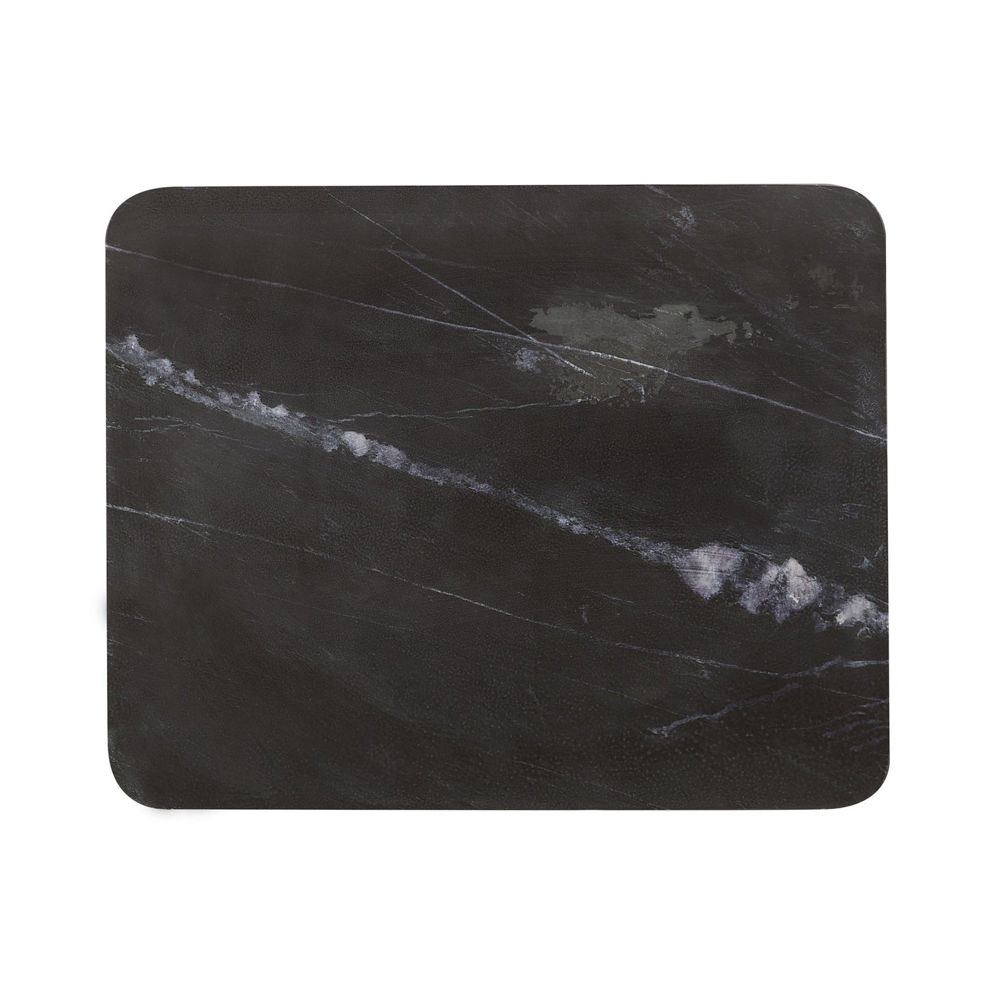 Delaney Marble Rectangle Accent Table - Onyx