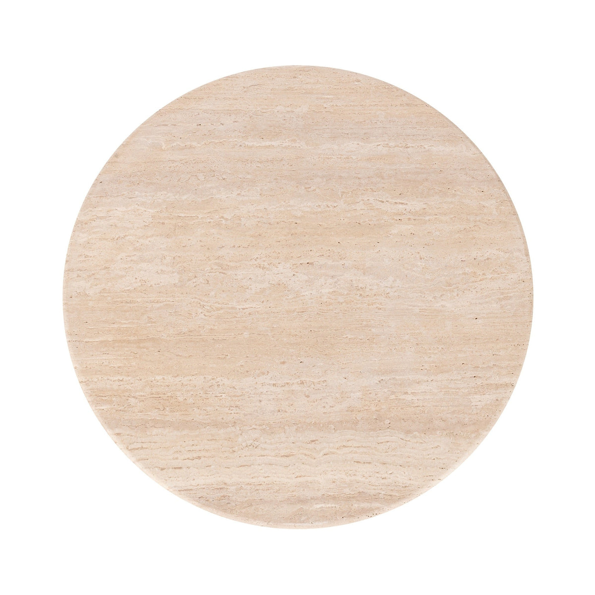 Malani Travertine Gathering Table - Tan