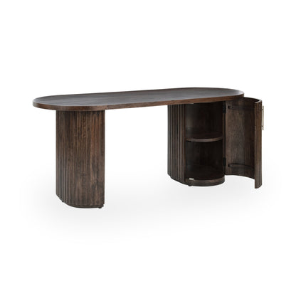 Redford Desk - Kona Brown