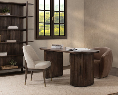Redford Desk - Kona Brown