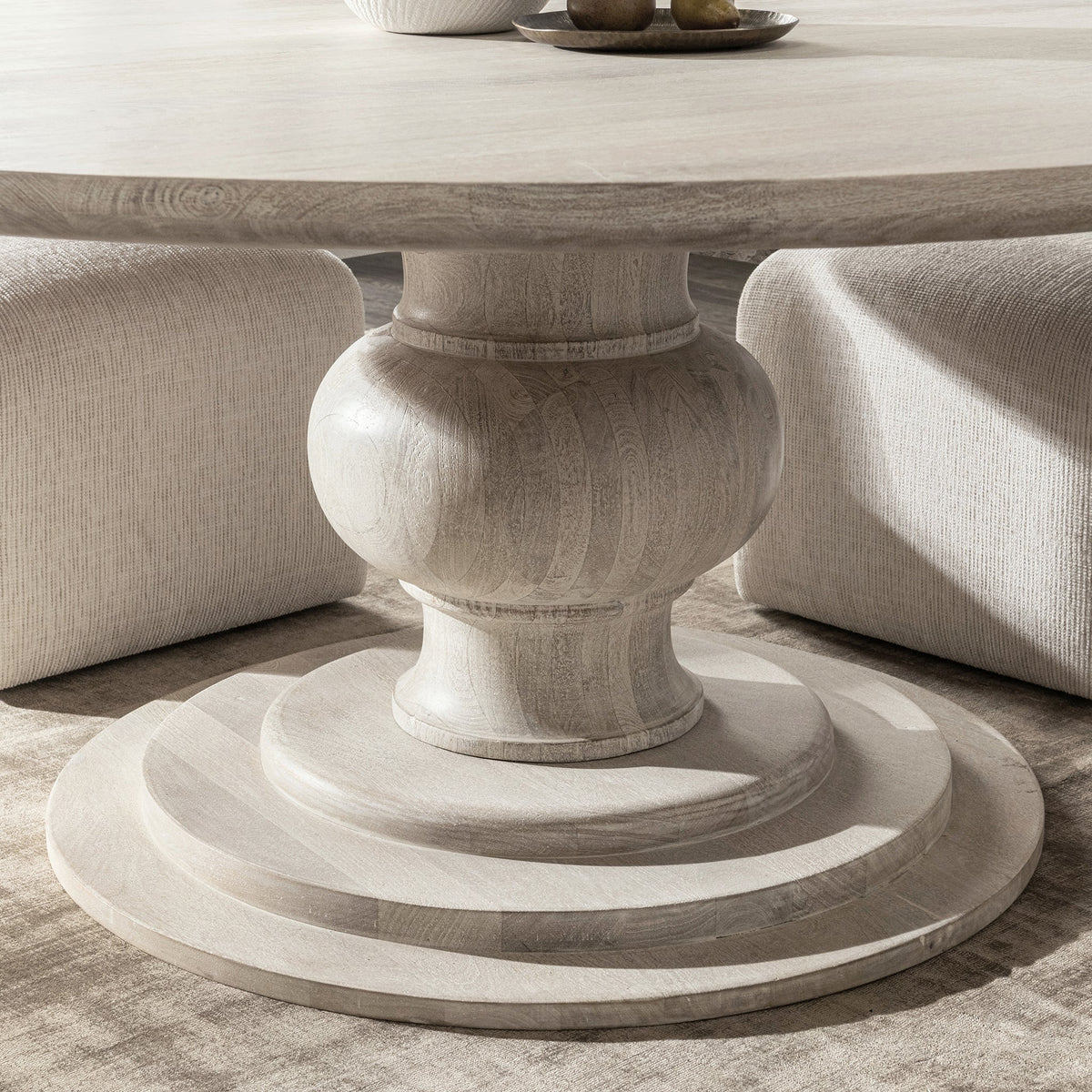 Hera Dining Table - Creamwood