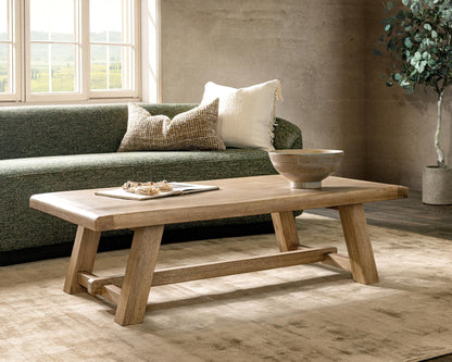 Valen Reclaimed Wood Coffee Table - Sand Washed