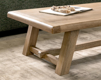 Valen Reclaimed Wood Coffee Table - Sand Washed
