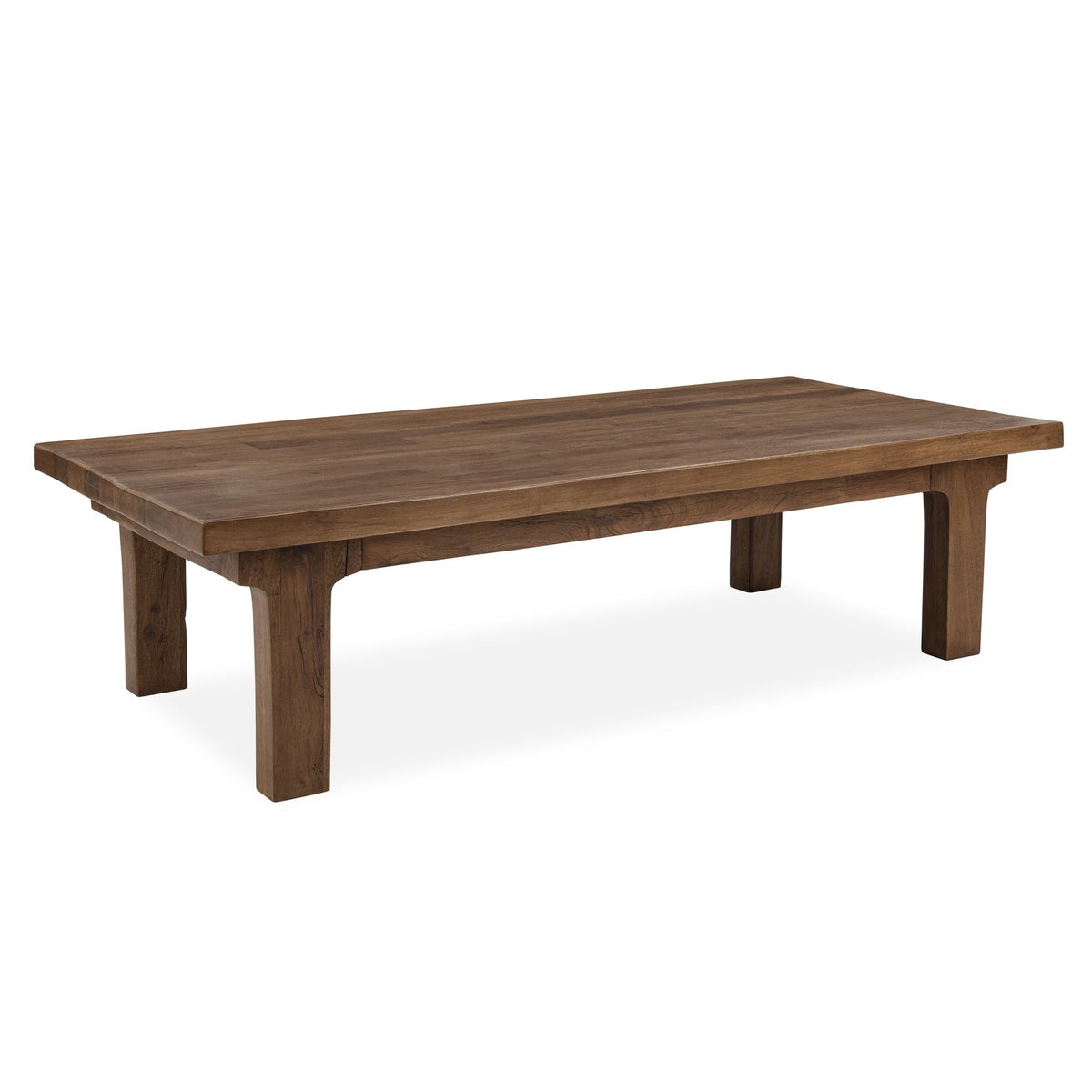 Carmel Reclaimed Wood Rectangle Coffee Table - Earthy Terra