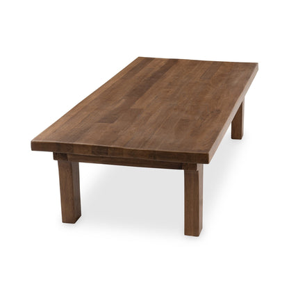 Carmel Reclaimed Wood Rectangle Coffee Table - Earthy Terra