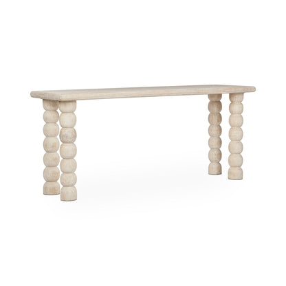 Adir Rectangle Console Table - Cream