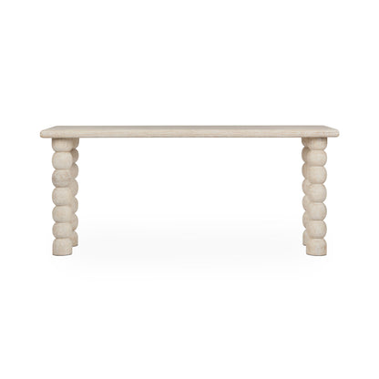 Adir Rectangle Console Table - Cream