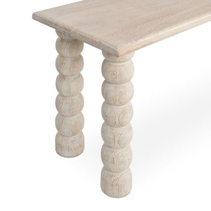 Adir Rectangle Console Table - Cream