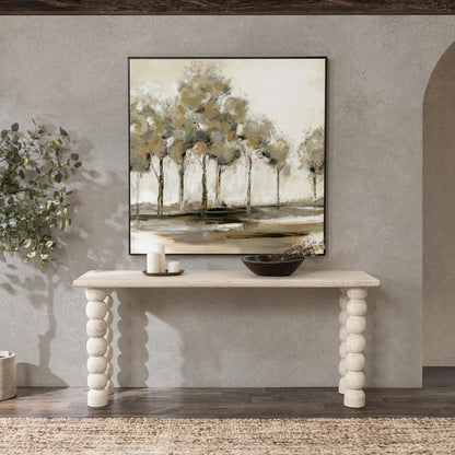 Adir Rectangle Console Table - Cream