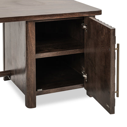 Norwood Desk - Bark Brown