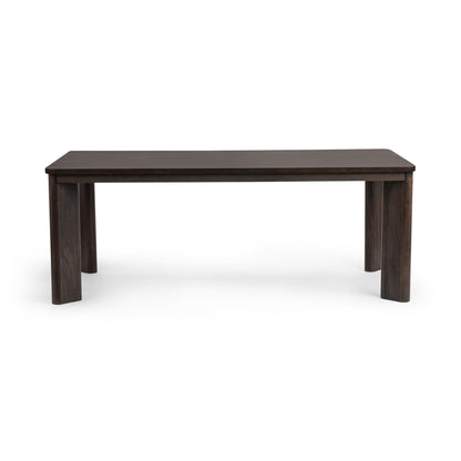 Ledro 80" Dining Table - Dark Brown