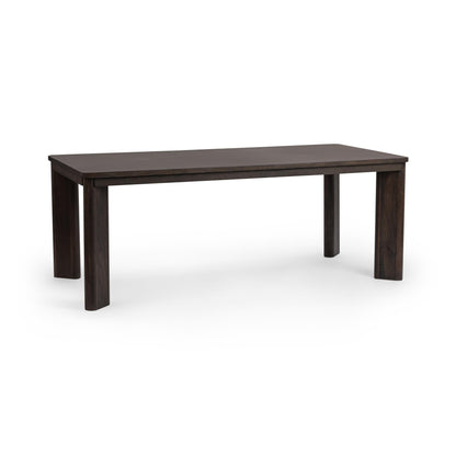 Ledro 80" Dining Table - Dark Brown