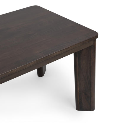 Ledro 80" Dining Table - Dark Brown