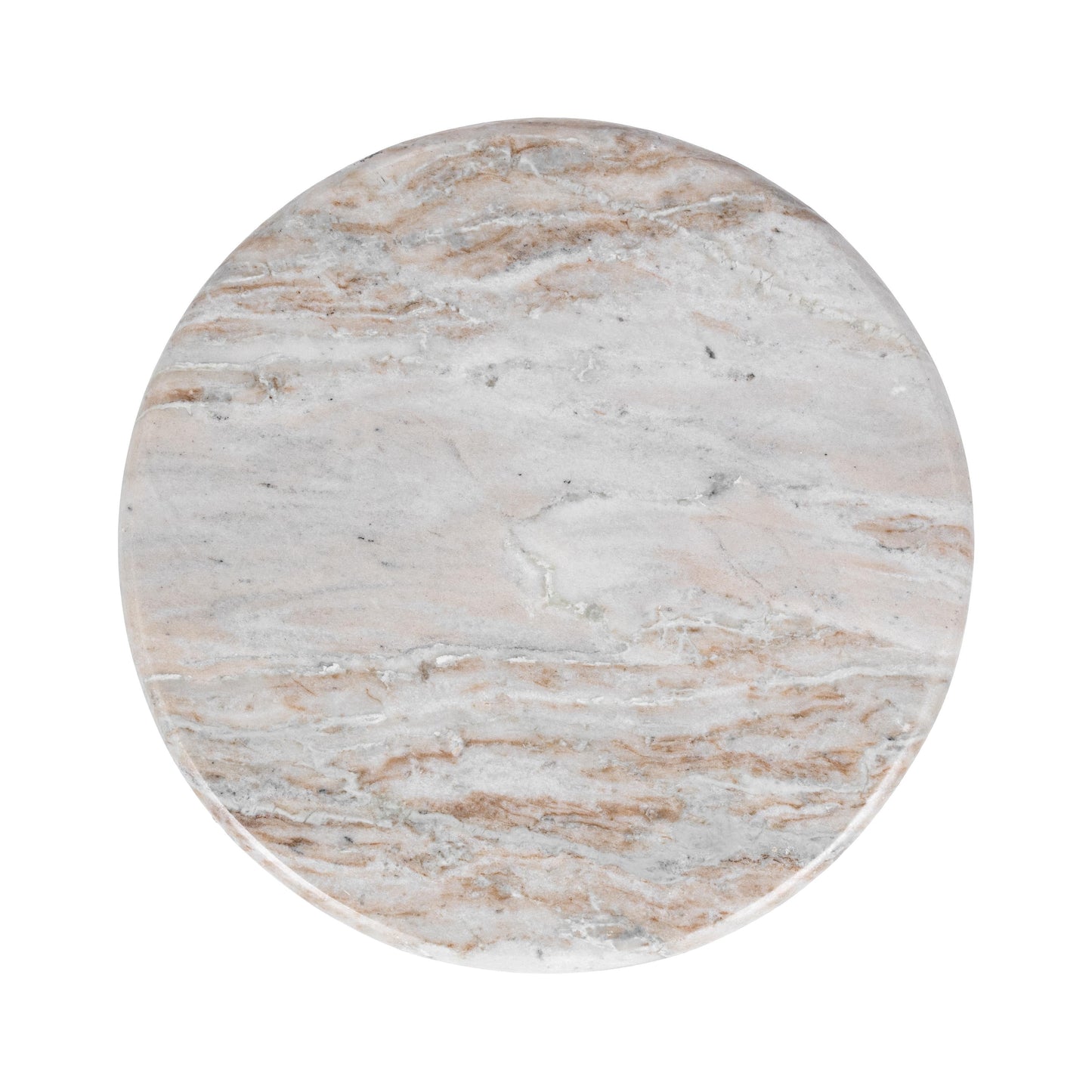 Huxley Marble Round Accent Table - 18"
