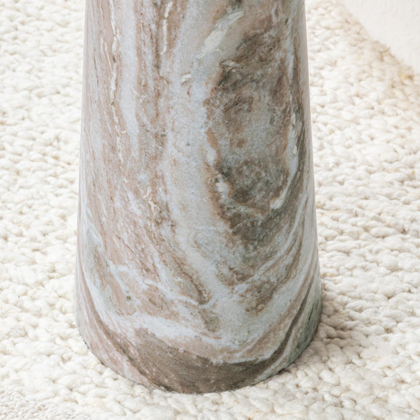 Huxley Marble Round Accent Table