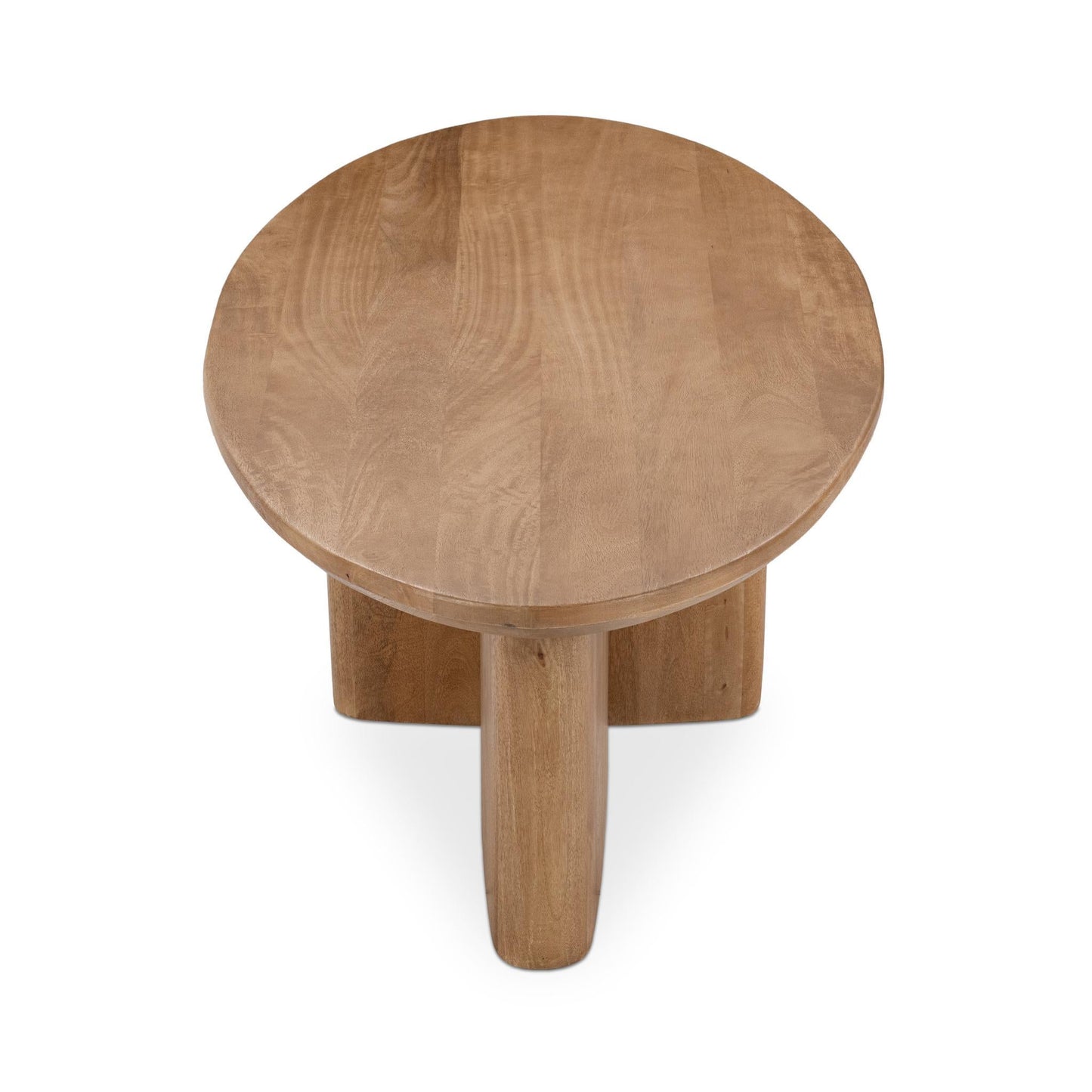Montengo Oval Coffee Table - Natural Maple