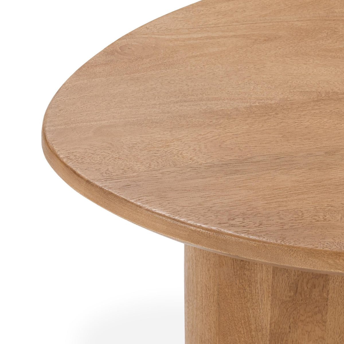 Montengo Oval Coffee Table - Natural Maple
