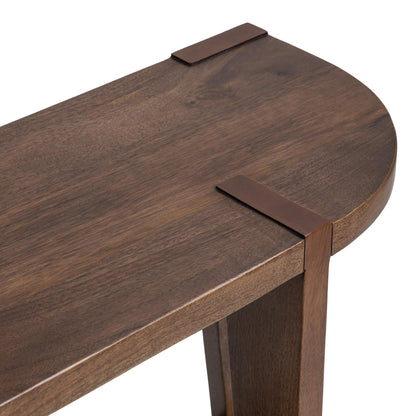 Alenna Console Table - Tundra Brown