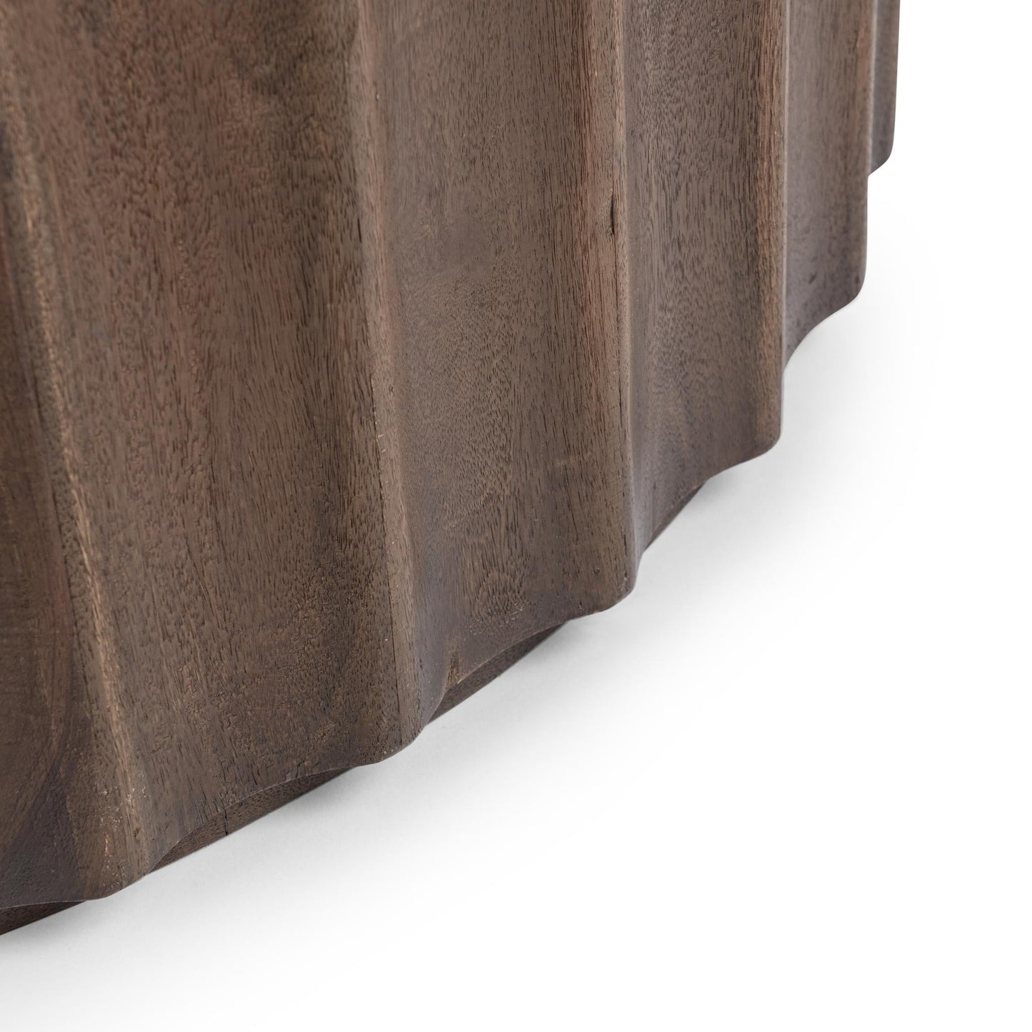 Baylee 44" Round Coffee Table - Roast Tan