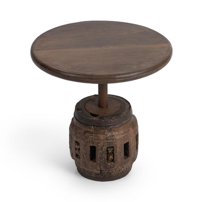 Amira 18" Small Round Accent Table