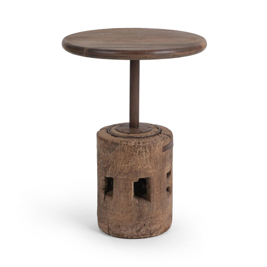 Amira 18" Large Round Accent Table