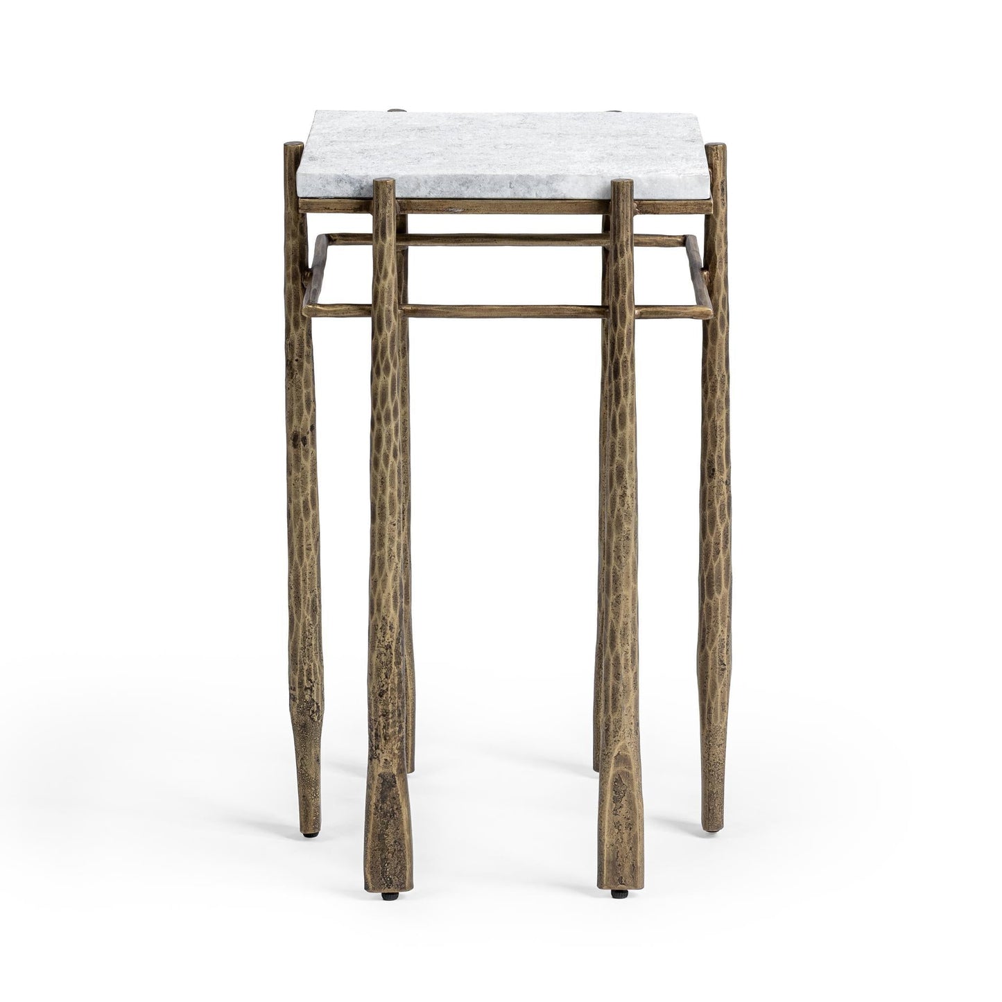 Jasmine End Table - Moonstone White