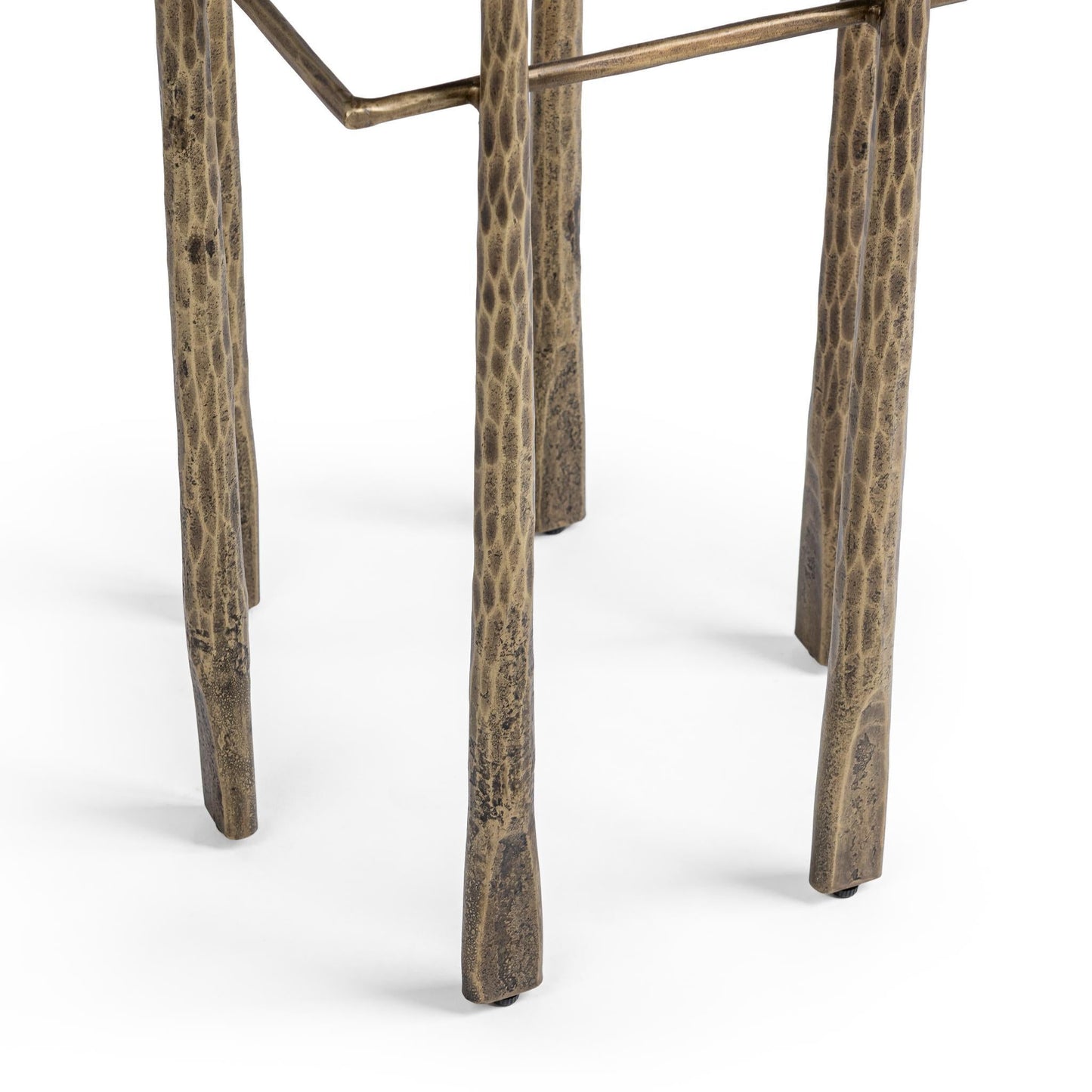 Jasmine End Table - Moonstone White