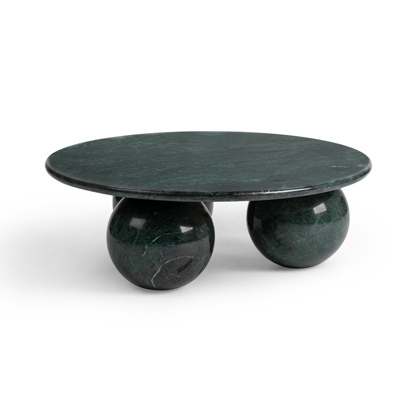 Castello 39" Round Coffee Table - Forest Green