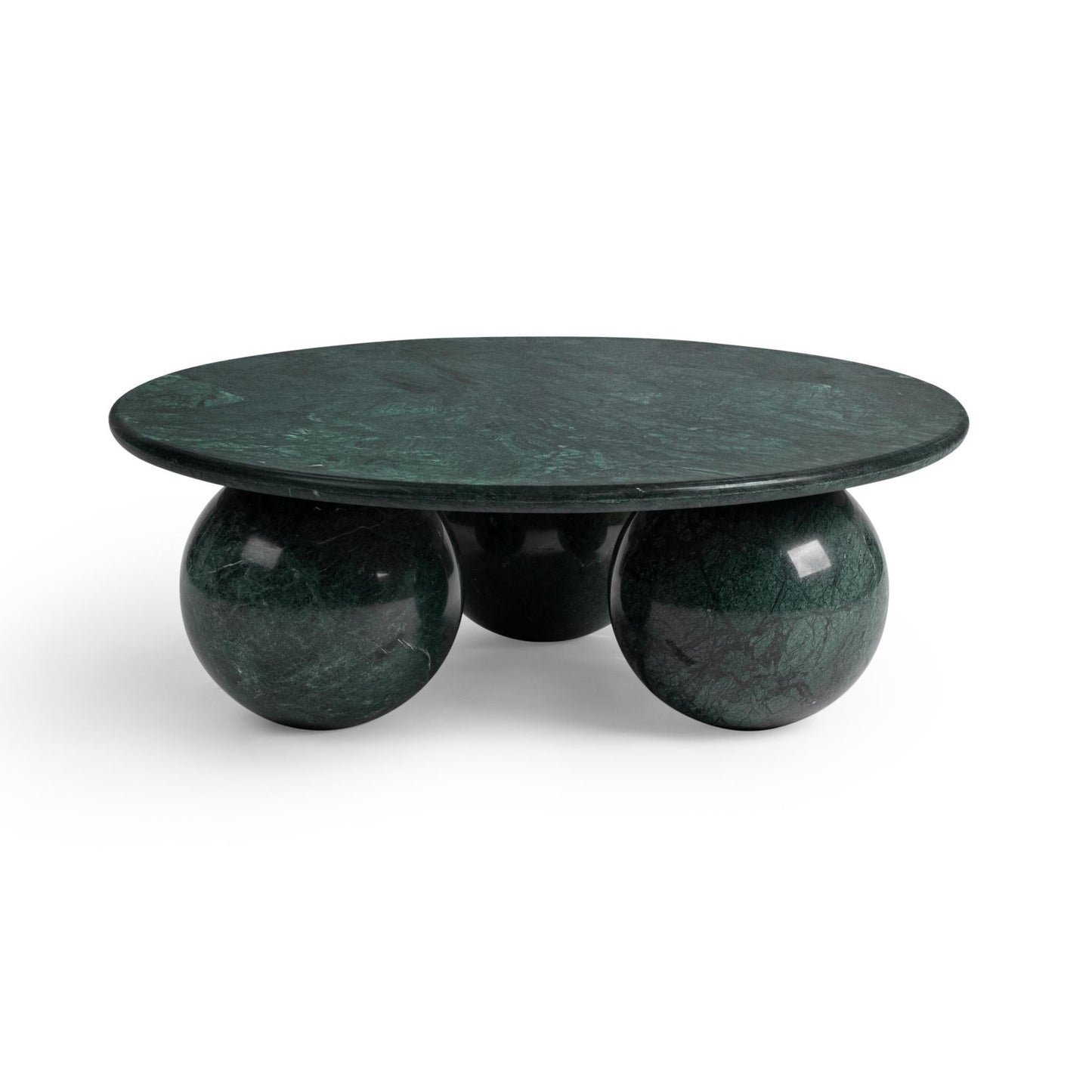 Castello 39" Round Coffee Table - Forest Green