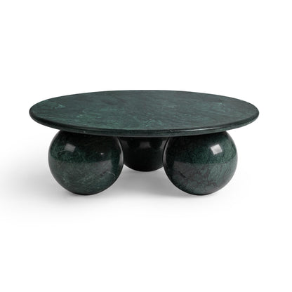 Castello 39" Round Coffee Table - Forest Green