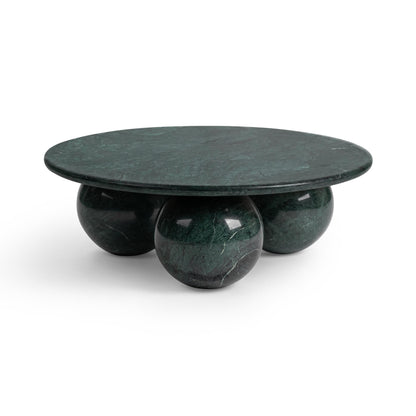 Castello 39" Round Coffee Table - Forest Green