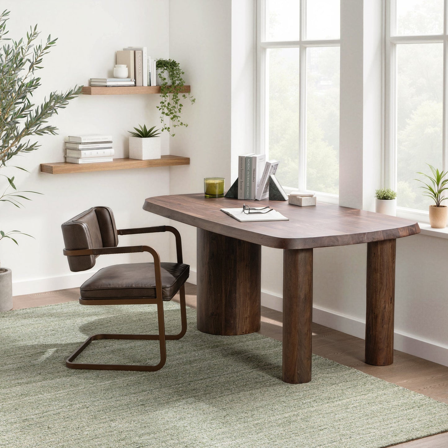 Saunders Desk - Vinegar