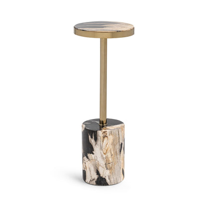 Jordyn Round Medium Accent Table - Molten Husk
