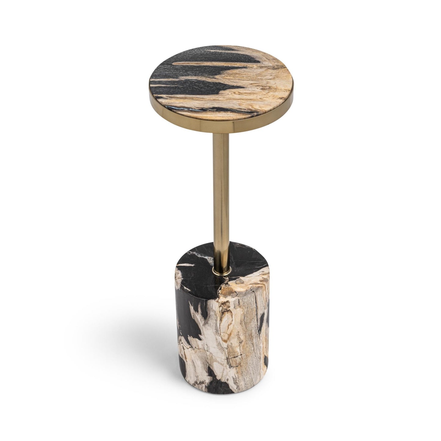 Jordyn Round Medium Accent Table - Molten Husk