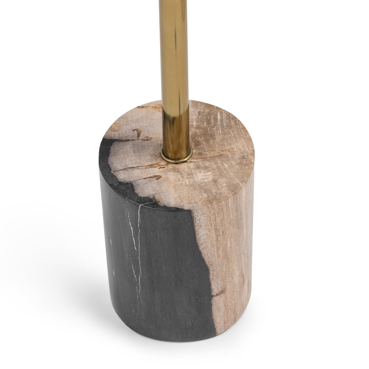Jordyn Round Small Accent Table - Molten Husk