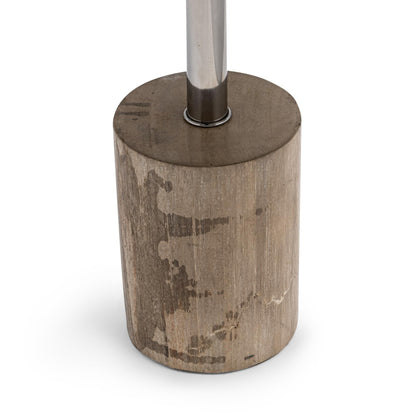 Jordyn Round Large Accent Table - Sepia Vein