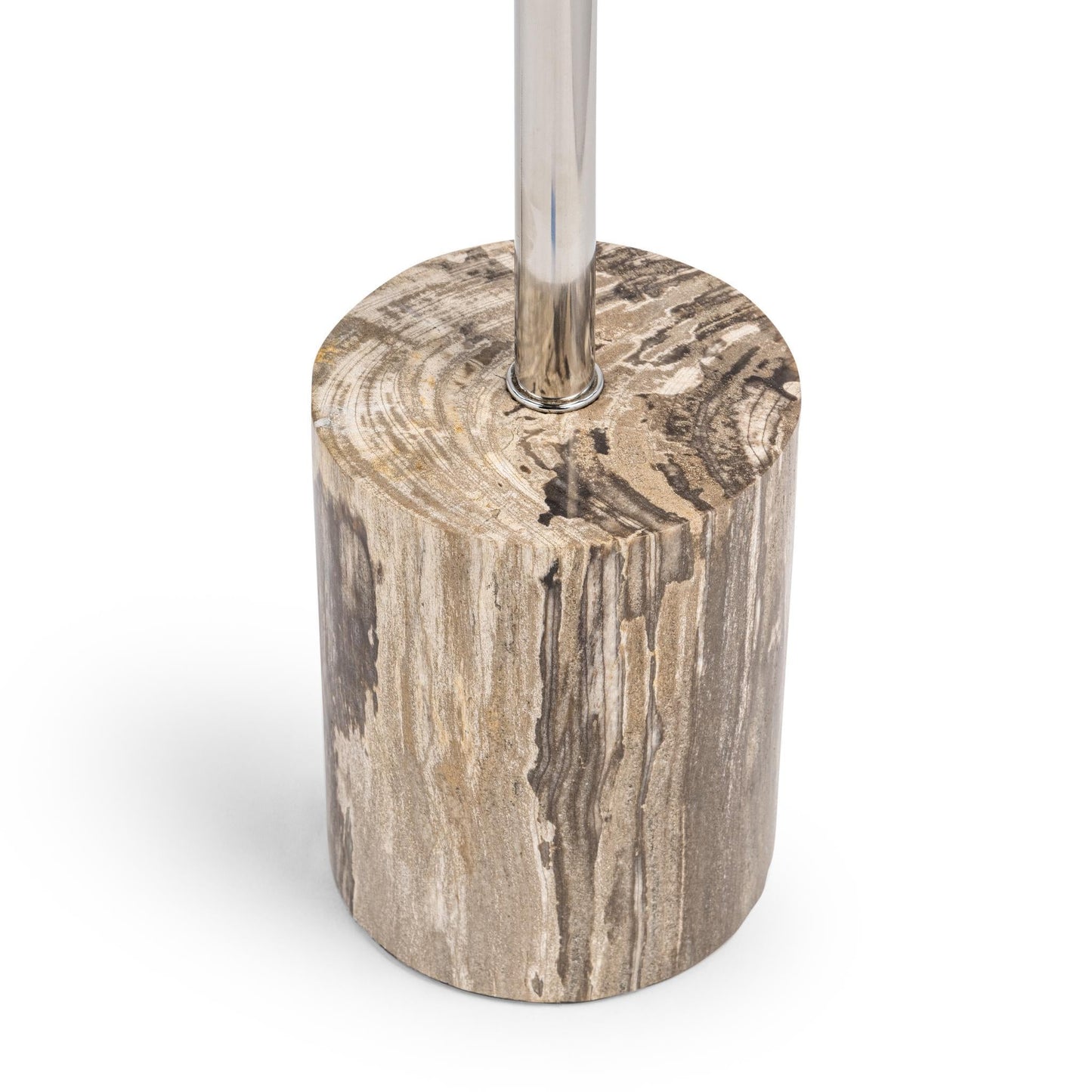 Jordyn Round Small Accent Table - Sepia Vein