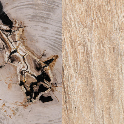 Messi End Table - Coastal Birch
