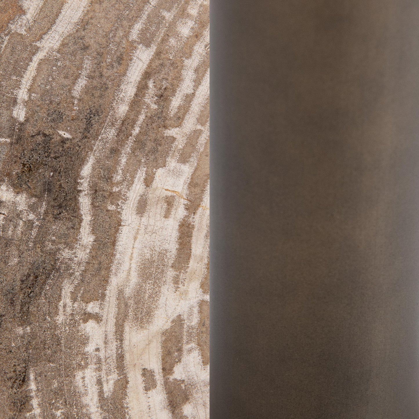 Melia Round Small Accent Table - Sepia Vein