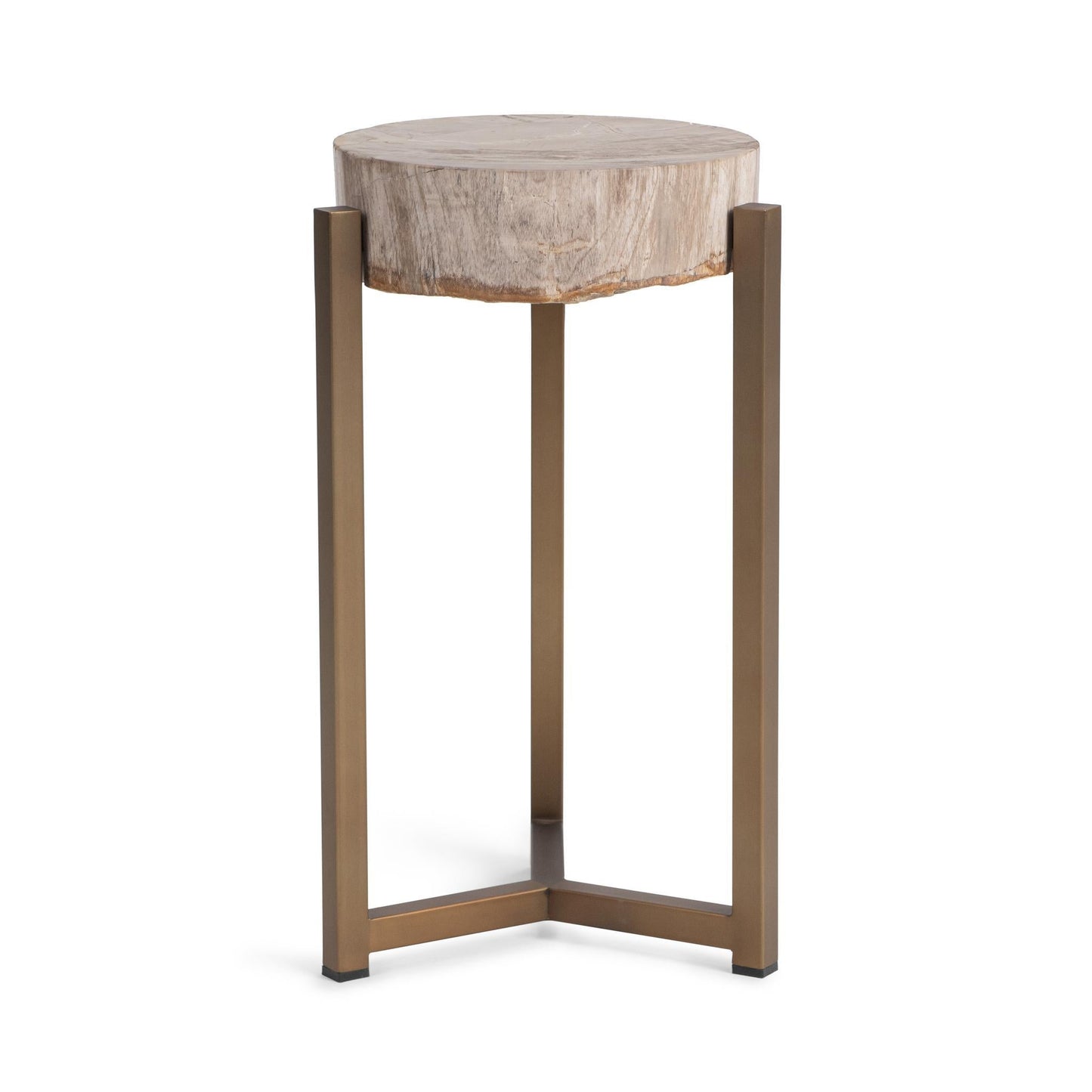 Breanna Round Medium Accent - Table Sepia Vein