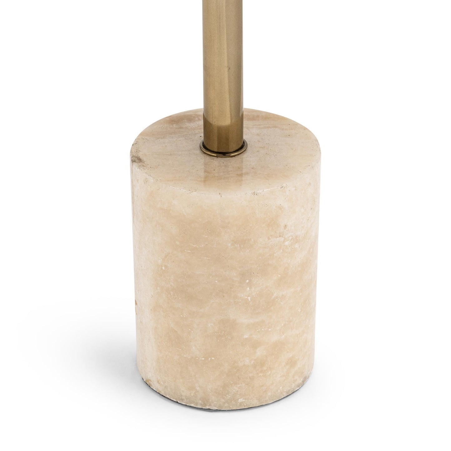 Jordyn Round Large Accent Table - Champagne