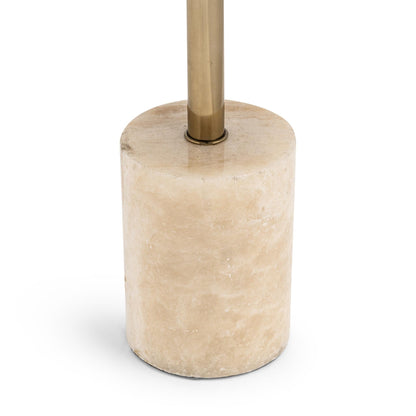 Jordyn Round Large Accent Table - Champagne