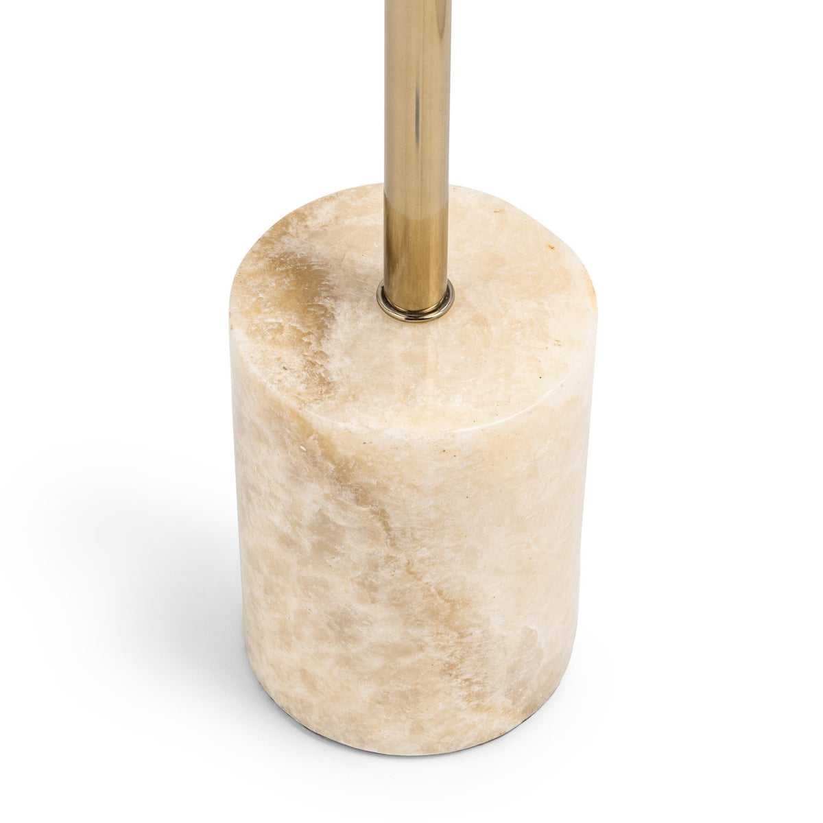 Jordyn Round Small Accent Table - Champagne