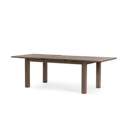 Driftwood 71"-94" Extendable Dining Table - Distressed Brown