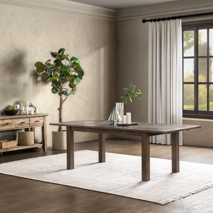 Driftwood 71"-94" Extendable Dining Table - Distressed Brown
